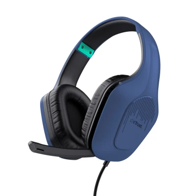 Afbeelding van Trust GXT 415B Zirox Headset Bedraad Hoofdband Gamen Blauw