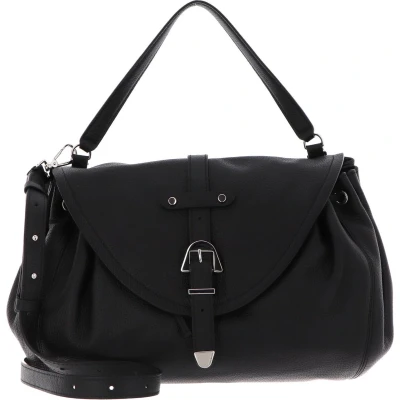 Afbeelding van COCCINELLE Leren Schoudertas Alegoria Handbag Noir Zwart