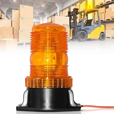 Afbeelding van Dinfu Zwaailicht LED oranje 10 110V stroboscooplicht noodsituatie aandacht signalering amber lichten voor vrachtwagen voertuig