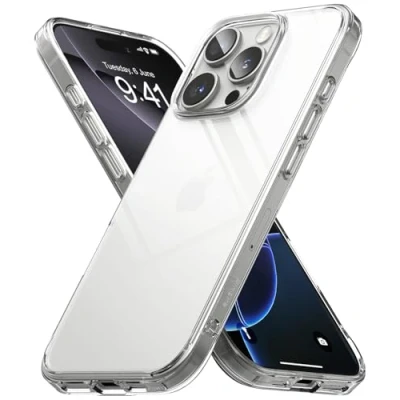 Afbeelding van Ringke Fusion Compatibel met iPhone Pro Max Case, Transparant Phone Cover Schokbestendig Bumper Hoesje Clear