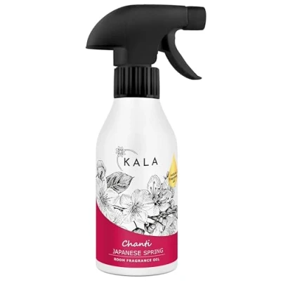 Afbeelding van KALA Luchtverfrisser met Geuroliespray CHANTI Actieve Neutralisator, Kamergeurspray Geurneutralisator, De Geur Blijft 48 Uur Hangen Japanse lentegeur, 250 ml