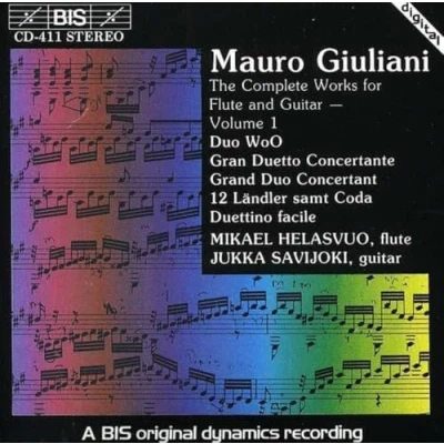 Afbeelding van Jukka Savijoki &amp; Mikael Helasvuo Giuliani: The Complete Works For Flute And Guitar Vol.1 (CD)