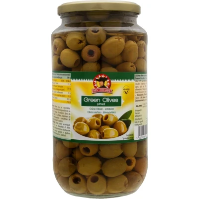 Afbeelding van Groene olijven ontpit 920g Pot