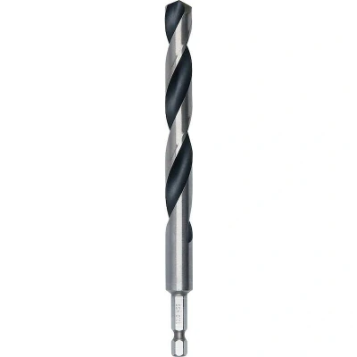 Afbeelding van Bosch Professional PointTeQ boor met zeskantschacht (voor metaal, Ø: 12,0 mm, Totale lengte: 151 ¼&quot; zeskantschacht, accessoire voor slagschroevendraaier en /schroefmachine)