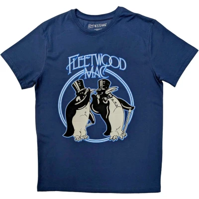 Afbeelding van Fleetwood Mac Penguins Heren T shirt L Blauw