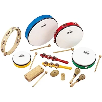Afbeelding van Nino Percussion NINOSET012 percussie assortiment 12 delig