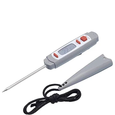 Afbeelding van KitchenCraft Taylor Pro Vleesthermometer, 18 x 2,5 2 cm, Roestvrij Staal, Plastic Grijs
