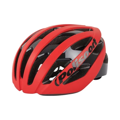 Afbeelding van Polisport PolispGoudt light pro fietshelm l 58 62cm mat rood/zwart