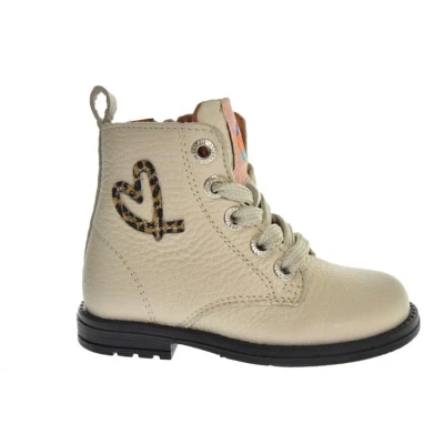 Afbeelding van Develab 42794 222 Meisjes Veterboot Beige 25