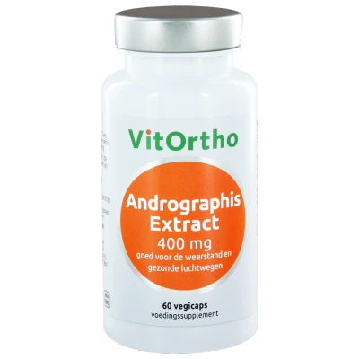 Afbeelding van Vitortho Andrographis extract 400 mg 60 vcaps