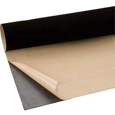 Afbeelding van Zelfklevende Zwart Fluwelen Flocking Liner Peel Stick Stof Roll voor Sieraden Doos Lade DIY Project 17,3 x 78,7 Inch