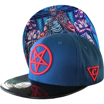 Afbeelding van Capiche Snapback Baseballone SIZE Pet, Heren, Maat: One Size, Blue red black