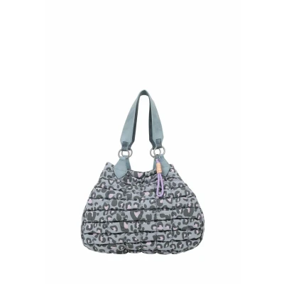 Afbeelding van Fritzi aus Preußen Izzy Medium Limited Leo Bubble Schoudertas 42 cm Dames soft blue