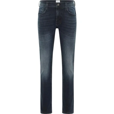Afbeelding van Mustang HOSE Style Oregon Straight leg jeans, Heren, Maat: 35x30, Blau