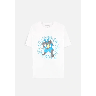 Afbeelding van Pokemon Lucario Men&#039;s Short Sleeved T shirts