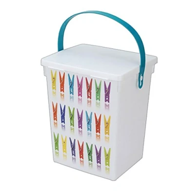 Afbeelding van Wasknijperbox 5 liter (1 stuk) assorti