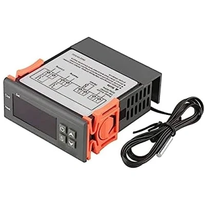 Afbeelding van ICQUANZX AC 110V 220V Fahrenheit/Celsius digitale temperatuurregelaar Thermostaat Verwarmings / koelmodi met sensor 2 relais