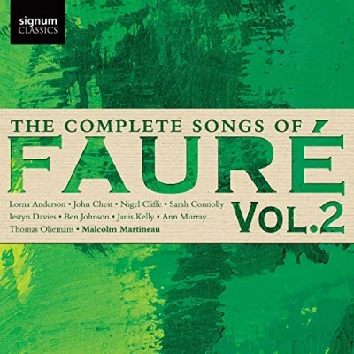 Afbeelding van The Complete Songs Of Faure, Vol. 2