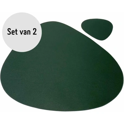 Afbeelding van Krumble Placemat set design 2 stuks Groen