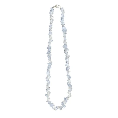 Afbeelding van Splitketting Chalcedoon Collier