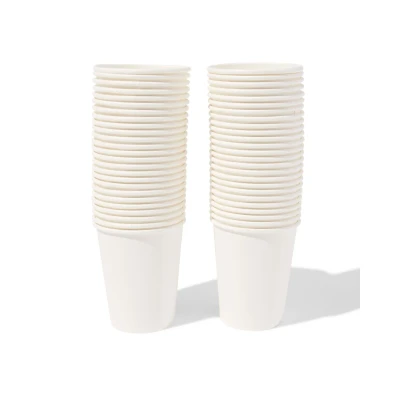 Afbeelding van HEMA Bekers Wit 50 Stuks