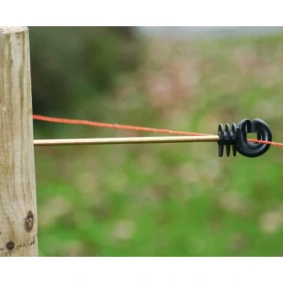 Afbeelding van Afstandringisolator 22cm voor draad en koord 10 stuks