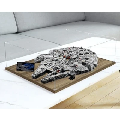 Afbeelding van Acryl Displaykast Compatibel Met Le go 75192 Millennium Falcon, Stofdichte Transparante (Alleen Displaykast) A,3mm