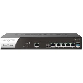 Afbeelding van Draytek Vigor 2962F bedrade router 2.5 Gigabit Ethernet Zwart