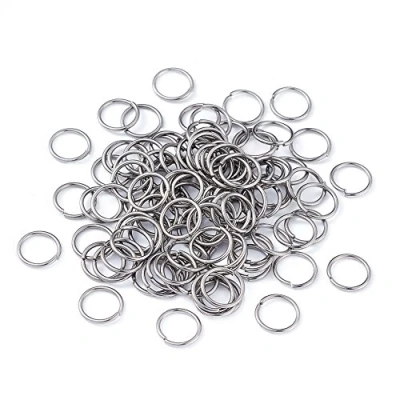 Afbeelding van Craftdady 2000Pcs Rvs Open Jump Ringen 10Mm Ronde 1Mm Dikke Kleine Connector Voor Sieraden Maken