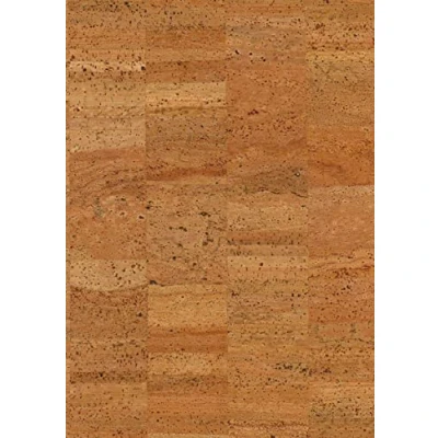 Afbeelding van Rayher 63010000 kurkstof, naturel, op maat gerold, 45 x 30 cm, dikte 0,5 mm, veganistisch leeralternatief, voor knutselen, naaien, lijmen, snijden, stansen, beschilderen, beschrijven