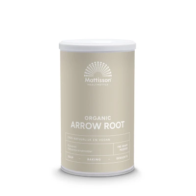 Afbeelding van Mattisson HealthStyle Biologische Arrow Root Poeder 190GR