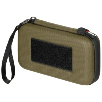 Afbeelding van MFH hardshell case compact met velcro strips, legergroen