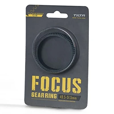 Afbeelding van Tilta Naadloze Focus Gear Ring voor 49,5 51,5mm Lens Mini Follow Nucleus Nano DSLR 0.8 Mod Standard Camera Accessoires TA FGR 4951