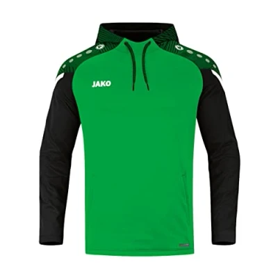 Afbeelding van JAKO Sweater met kap Performance Zachtgroen/zwart