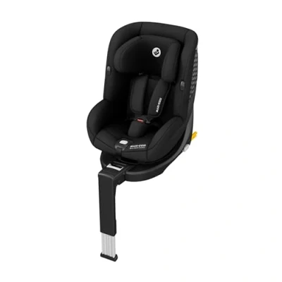 Afbeelding van Maxi Cosi Mica 360 S Comfort, Ademende stof, draaibare autostoel, 0 4 jaar (40 105 cm), FlexiSpin rotatie, 5 ligstanden, G CELL besccherming, Easy in harnashaken, Authentic Black