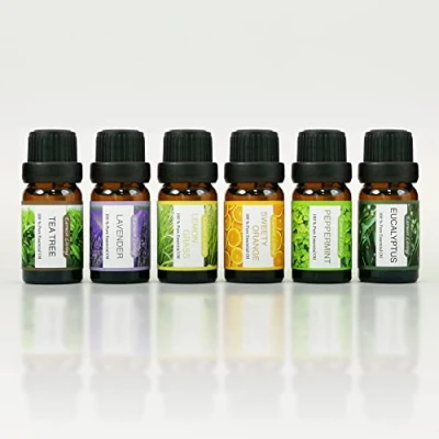 Afbeelding van Earnest Living Tea Tree Olie Pepermuntolie Lavendelolie Essentiële Set voor Verstuivers Thuis Verstuiver Oliën Eucalyptus
