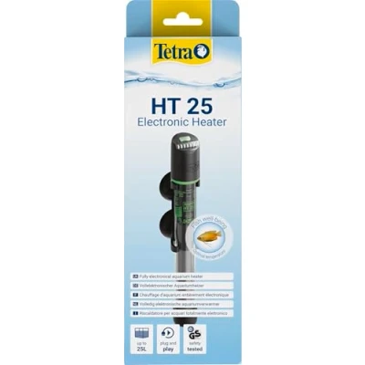 Afbeelding van Tetra HT 25 verwarming voor aquaria van 10 L Krachtige aquariumverwarming verschillende vermogensniveaus met temperatuurinstelknop