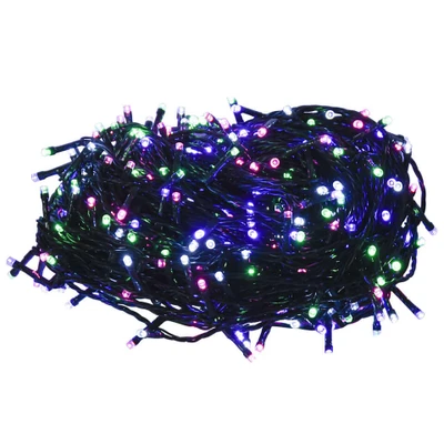 Afbeelding van Lichtslinger met 300 LED&#039;s 30 m PVC meerkleurig pastel
