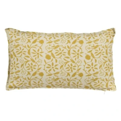 Afbeelding van Kussen Katoen Beige Mosterd 50 x 30 cm