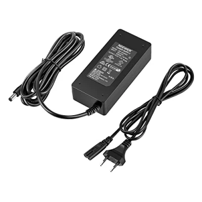 Afbeelding van Neewer AC 100 240 V naar DC 12 V, 3 A, 36 W, voedingsadapter met 2 m netsnoer voor 480 leds, videolicht en lichtring UL goedgekeurd (EU stekker)