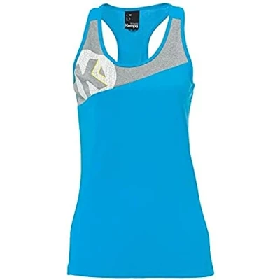 Afbeelding van Kempa Core 2.0 Singlet Dames Kempablauw Donker Grijs Melange Maat XL