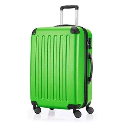 Afbeelding van HAUPTSTADTKOFFER SPREE Harde koffer, trolleykoffer, uitbreidbare reiskoffer, TSA, 4 wielen, 65 cm, 74 liter, applegroen