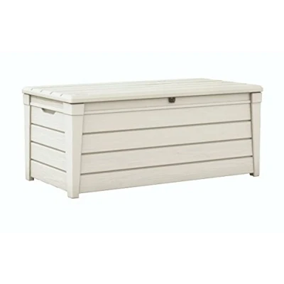 Afbeelding van Keter Brightwood zwembadbox, inhoud 454 liter, 145 x 69,7 60,3 cm