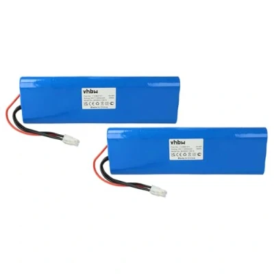 Afbeelding van vhbw 2 x accu compatibel met Husqvarna Automower 210AC, 210C, 220AC, 230ACX, 260ACX, G2 (2004 2006), SH, Solar Hybrid robotmaaier (NiMH, 2000mAh, 18V)