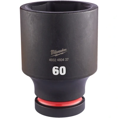Afbeelding van Milwaukee Accessoires SHOCKWAVE Slagdop 1&quot; diep 60mm 1 stuk 4932480437