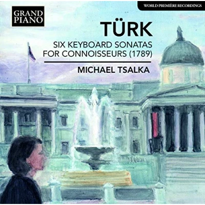 Afbeelding van Michael Tsalka Turk; Six Keyboard Sonatas For Conn (CD)