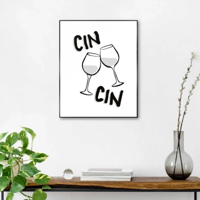 Afbeelding van Reinders! Artprint met lijst Cin