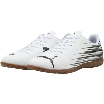 Afbeelding van Puma Attacanto II IT Zaalvoetbalschoenen, Heren, Maat: 44.5, White/black Kunststof