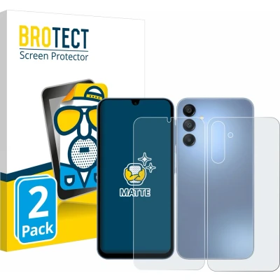 Afbeelding van BROTECT Screenprotector voor Samsung Galaxy A15 (Voor+Achter) Folie Beschermfolie matte (2 Stuks)