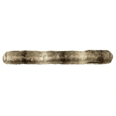 Afbeelding van Dutch Decor LEONY Tochtstopper 90x10 cm bont look Driftwood taupe